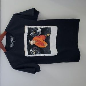 Eminem Graphic Black Tee Size Small